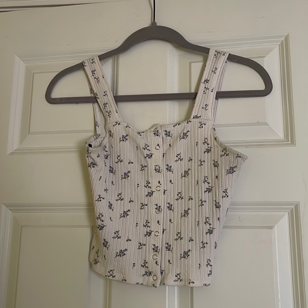 Floral tank top